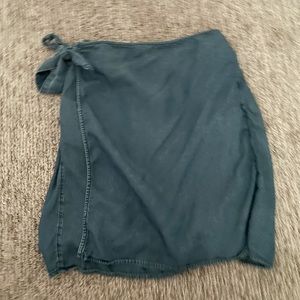 Downeast Blue Wrap Skirt